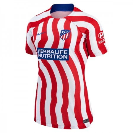 Goedkope Atlético Madrid Dames Thuisshirt 2022-23 Goedkope Atlético Madrid Dames Thuisshirt 2022-23